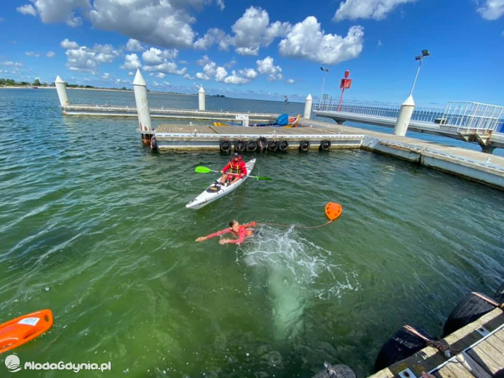 Morska Baza Szkoleniowa Mechelinki - Szkolenie młodszych ratowników