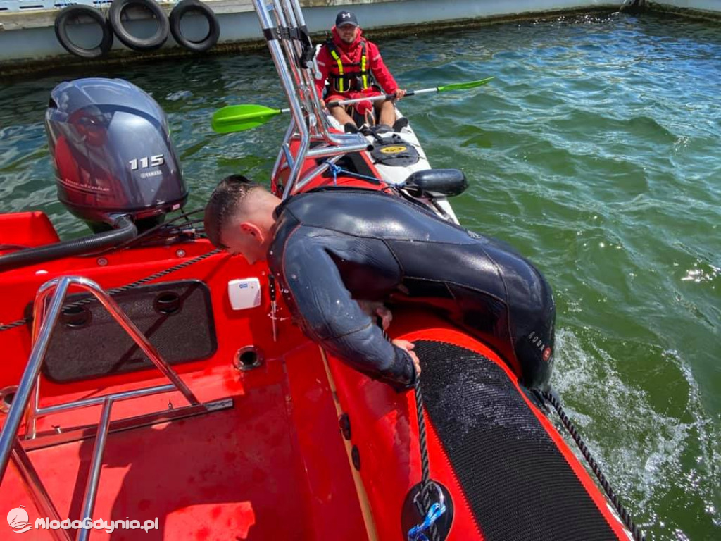Morska Baza Szkoleniowa Mechelinki - Szkolenie młodszych ratowników