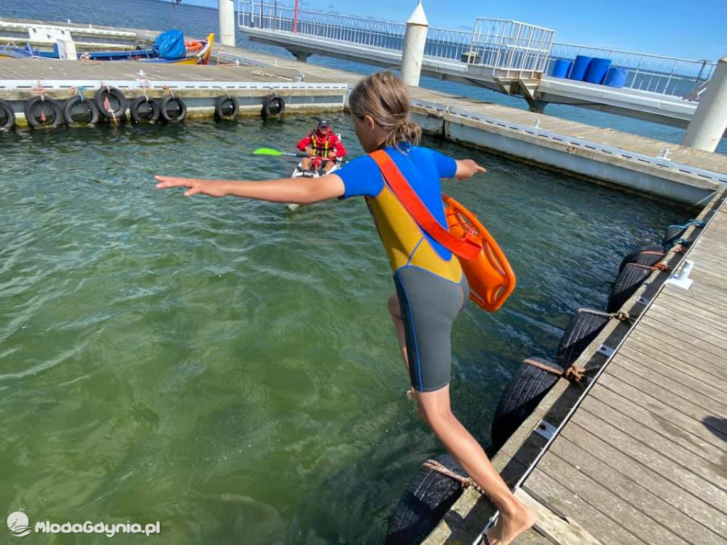 Morska Baza Szkoleniowa Mechelinki - Szkolenie młodszych ratowników