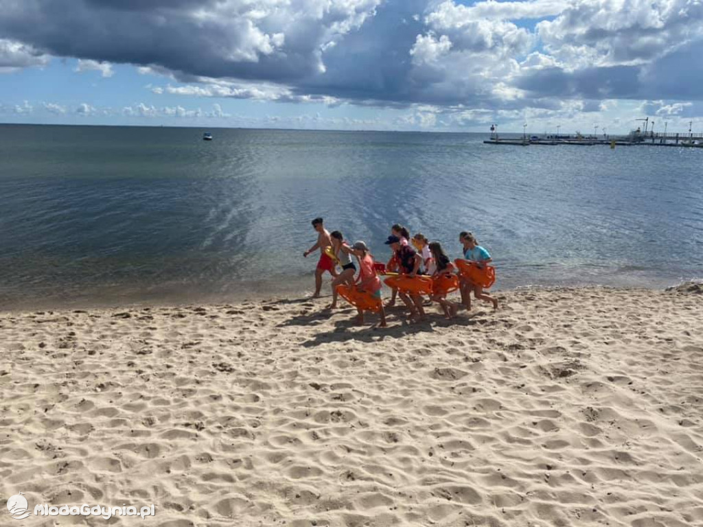 Morska Baza Szkoleniowa Mechelinki - Szkolenie młodszych ratowników