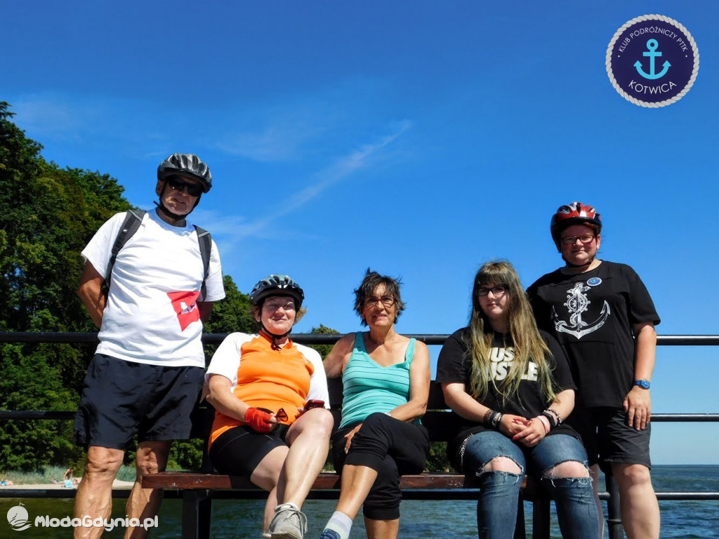 PTTK Kotwica - Rowerem do Osady Łowców Fok w Rzucewie - 01.08.2020