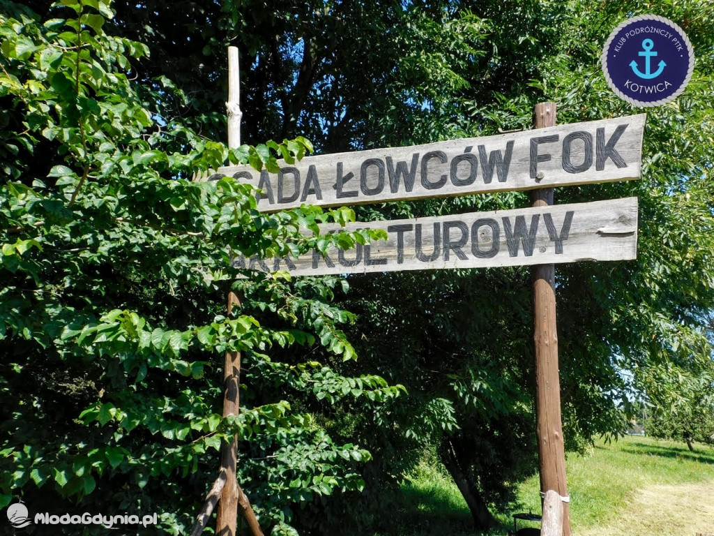 PTTK Kotwica - Rowerem do Osady Łowców Fok w Rzucewie - 01.08.2020