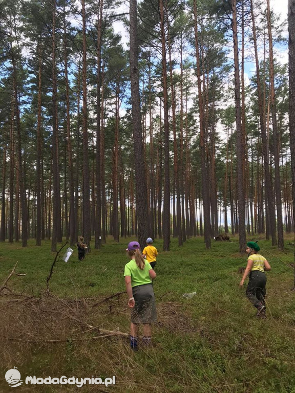 8 Gdyńska Gromada Zuchowa Źródlane Elfy na obozie 2020