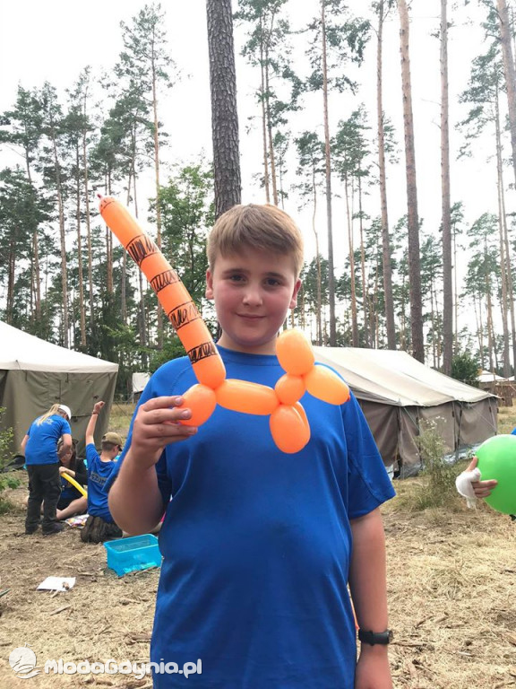 8 Gdyńska Gromada Zuchowa Źródlane Elfy na obozie 2020