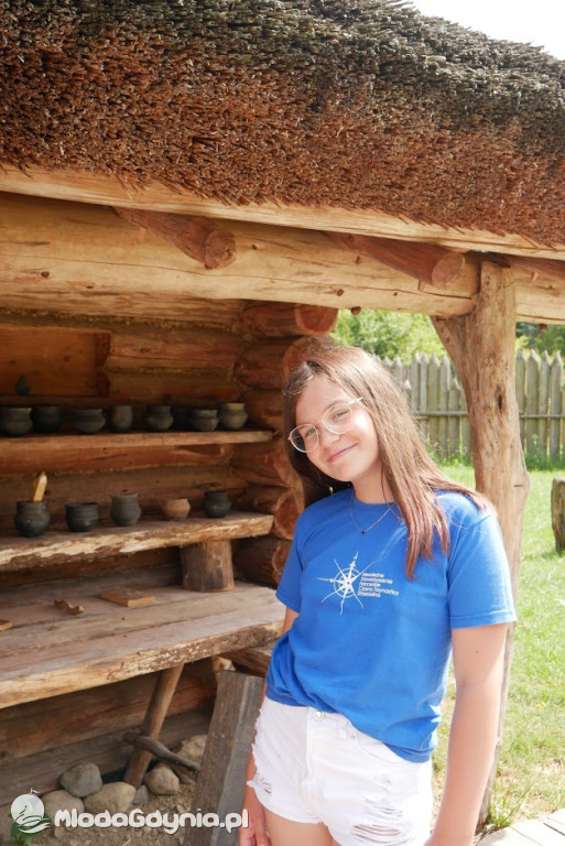 Harcerze w Osadzie Słowiańskiej