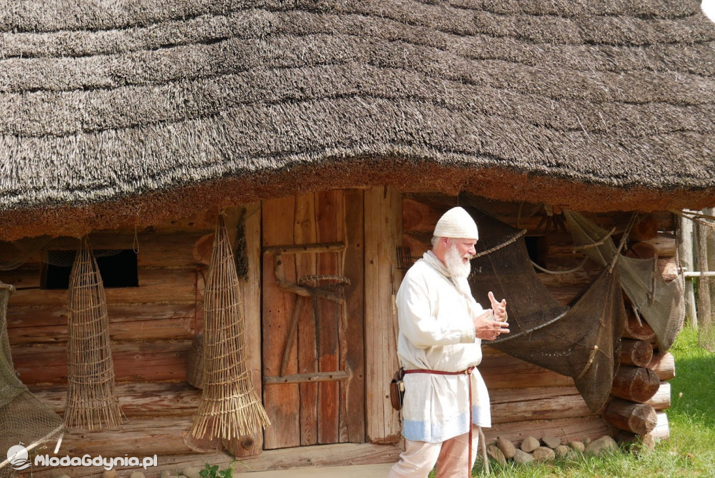 Harcerze w Osadzie Słowiańskiej