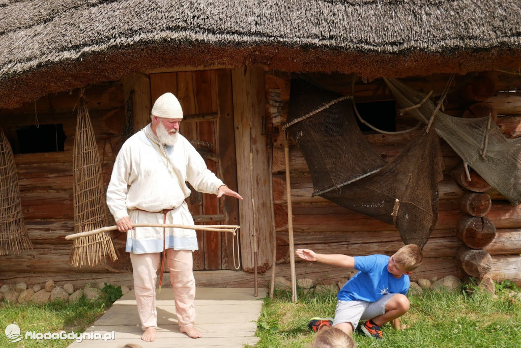 Harcerze w Osadzie Słowiańskiej