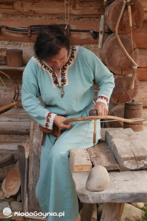 Harcerze w Osadzie Słowiańskiej