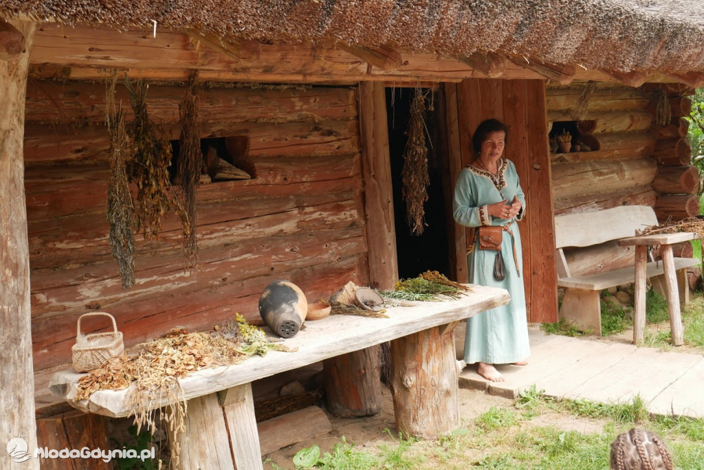 Harcerze w Osadzie Słowiańskiej