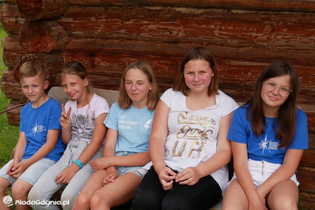 Harcerze w Osadzie Słowiańskiej