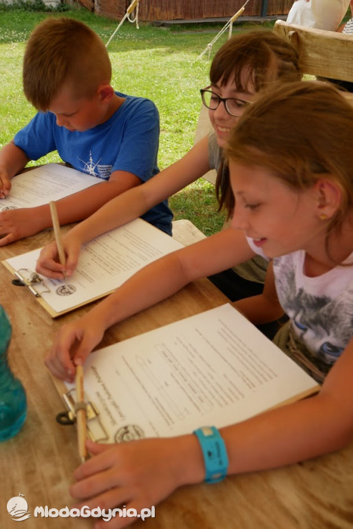 Harcerze w Osadzie Słowiańskiej