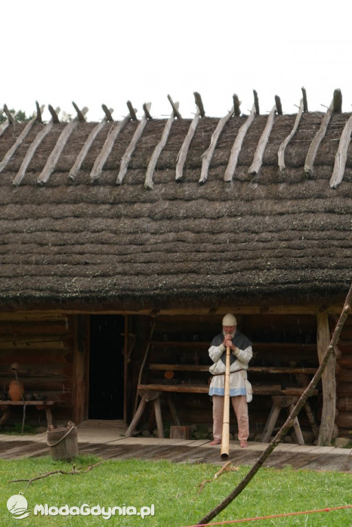 Harcerze w Osadzie Słowiańskiej