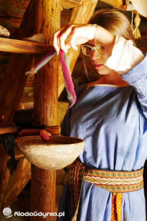 Harcerze w Osadzie Słowiańskiej