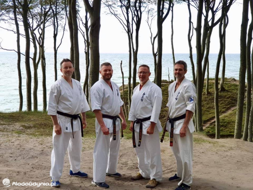 Gdyński Klub Kyokushin Karate - obóz w Poddąbiu 2020