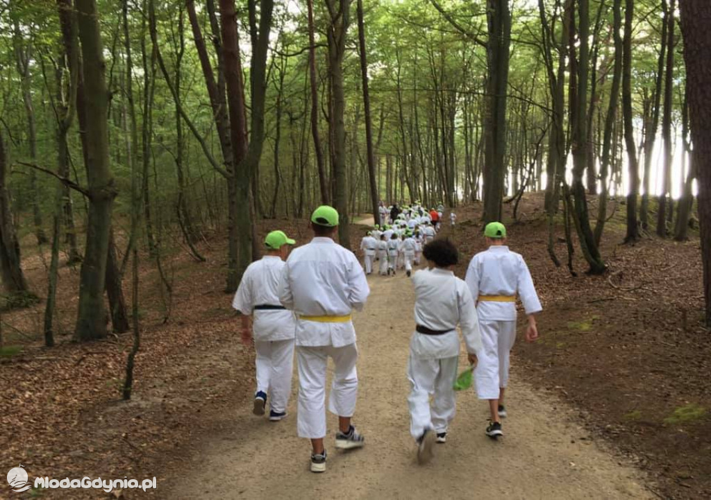 Gdyński Klub Kyokushin Karate - obóz w Poddąbiu 2020