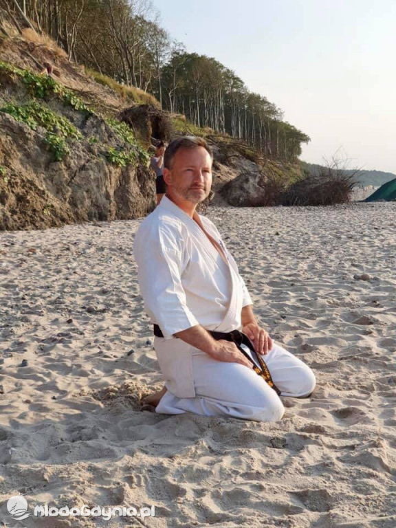 Gdyński Klub Kyokushin Karate - obóz w Poddąbiu 2020