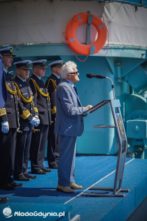 Obchody Święta Wojska Polskiego przed ORP Błyskawica 2020