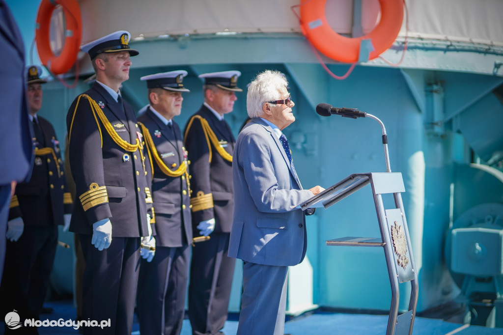 Obchody Święta Wojska Polskiego przed ORP Błyskawica 2020