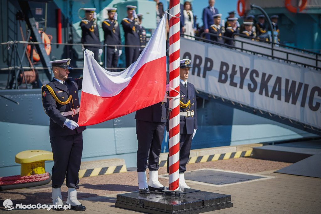 Obchody Święta Wojska Polskiego przed ORP Błyskawica 2020