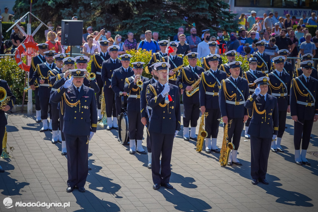 Obchody Święta Wojska Polskiego przed ORP Błyskawica 2020