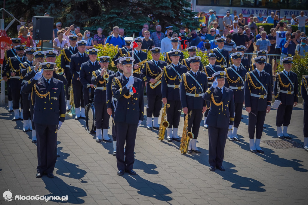 Obchody Święta Wojska Polskiego przed ORP Błyskawica 2020