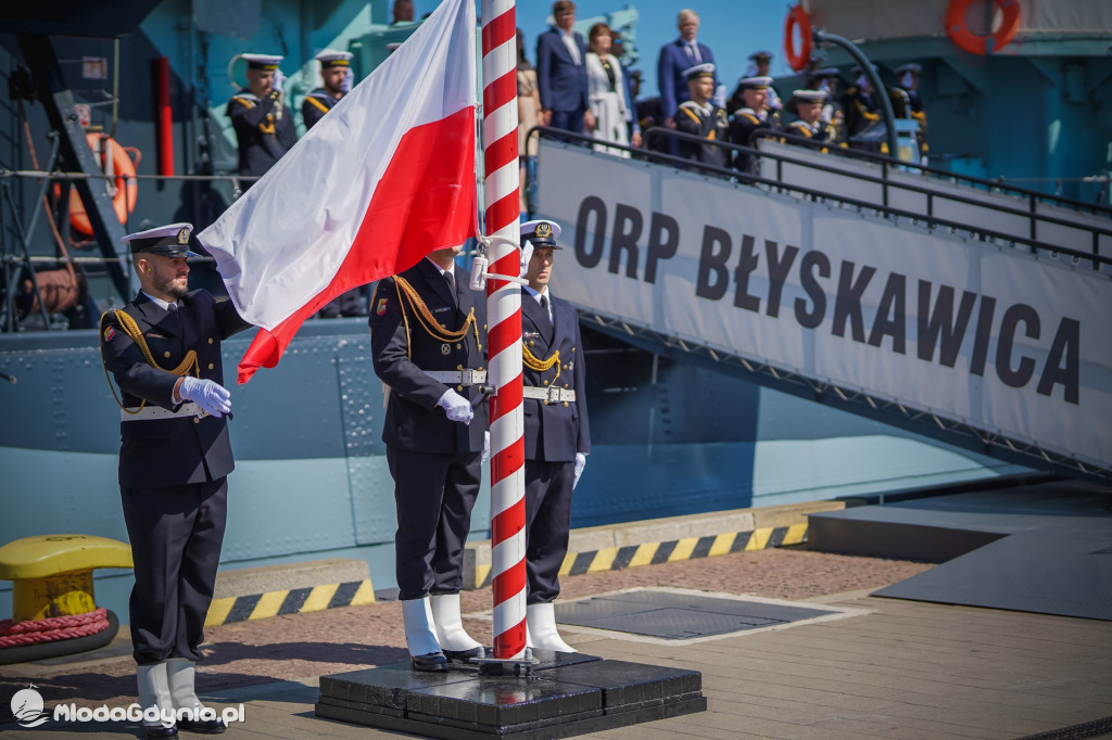 Obchody Święta Wojska Polskiego przed ORP Błyskawica 2020