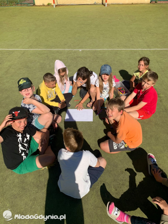 Klub Sportowy Delfin - obóz Poszukiwacze Przygód 2020