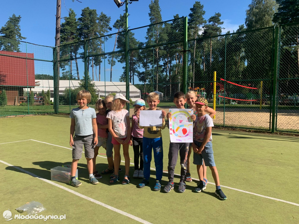 Klub Sportowy Delfin - obóz Poszukiwacze Przygód 2020