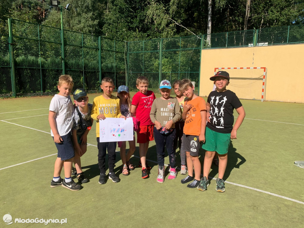 Klub Sportowy Delfin - obóz Poszukiwacze Przygód 2020