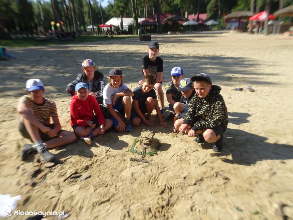 Klub Sportowy Delfin - obóz Poszukiwacze Przygód 2020