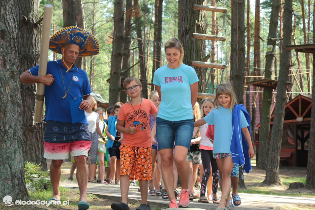 Klub Sportowy Delfin - obóz Poszukiwacze Przygód 2020 (II)