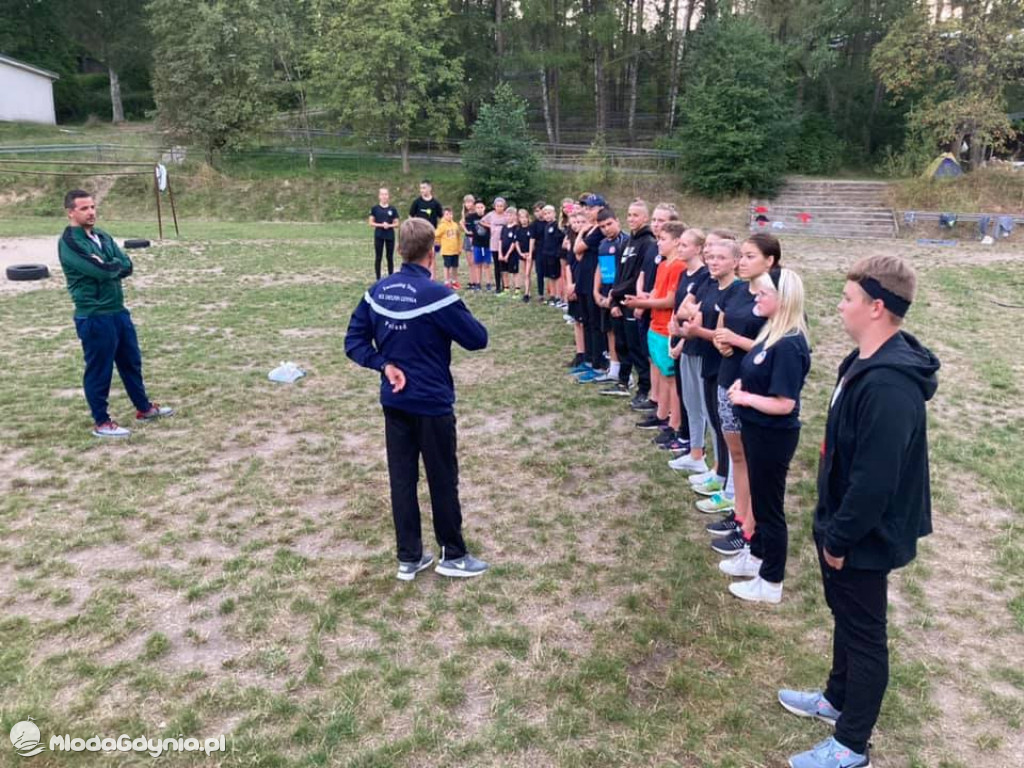KS Delfin - obóz sportowy Garczyn 2020