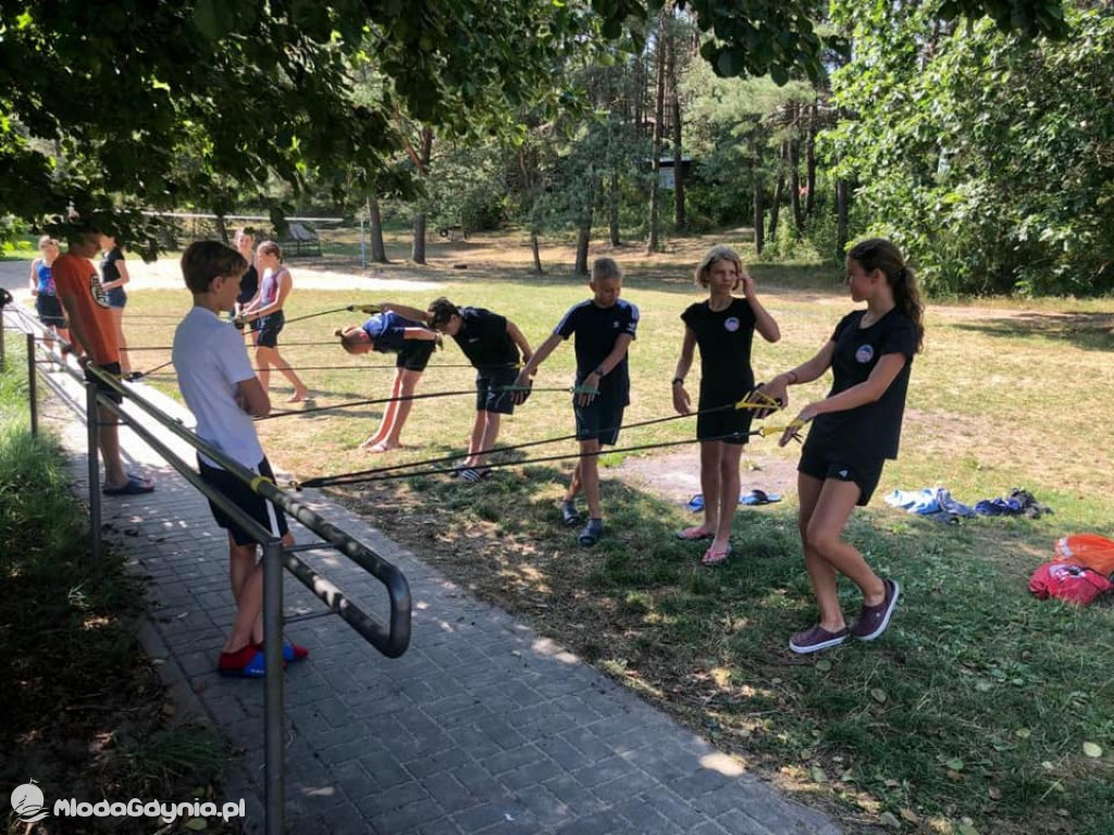 KS Delfin - obóz sportowy Garczyn 2020