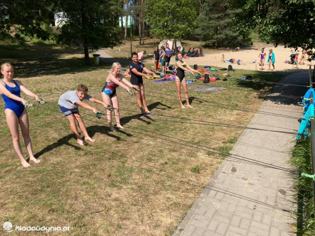 KS Delfin - obóz sportowy Garczyn 2020