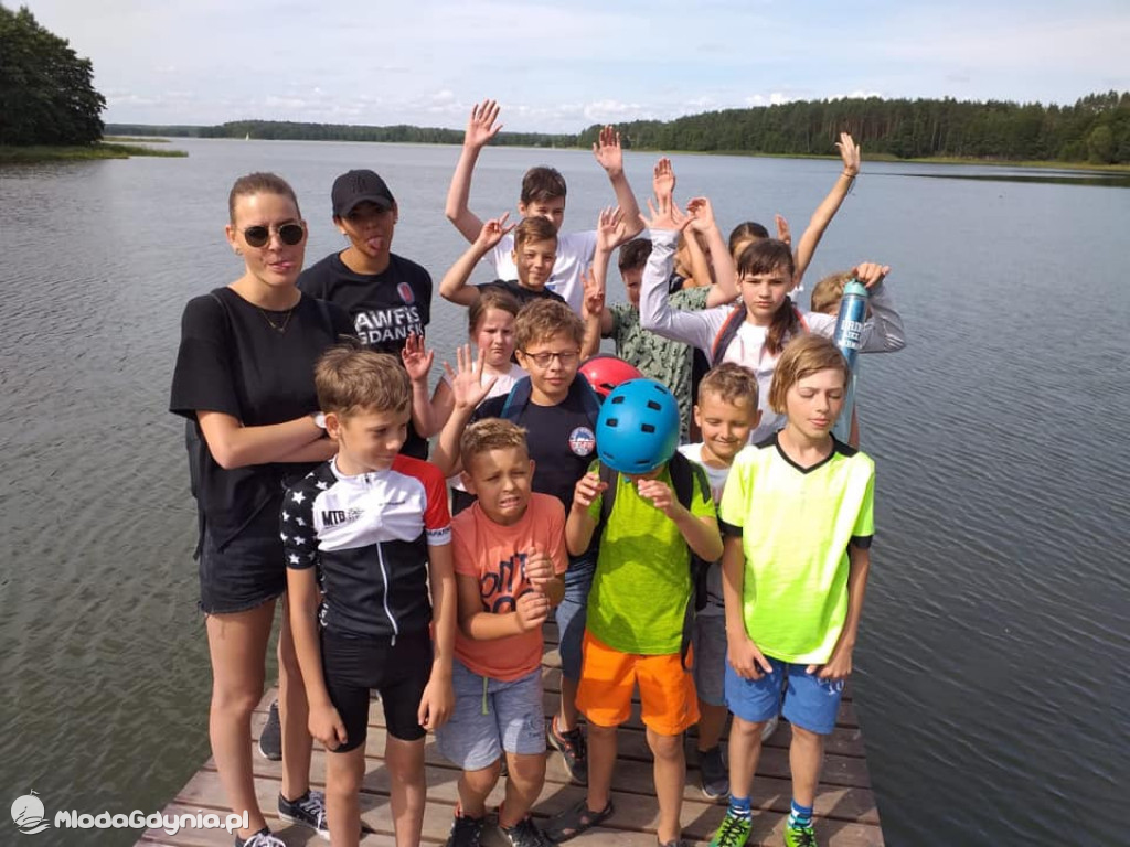 KS Delfin - obóz sportowy Garczyn 2020