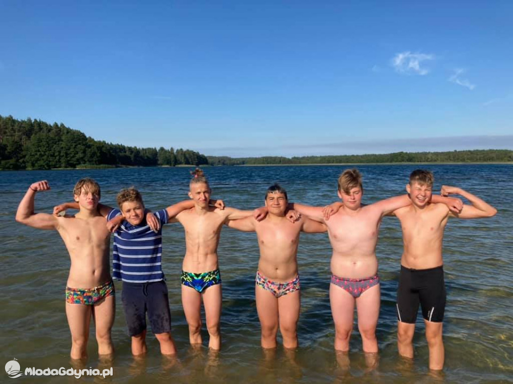 KS Delfin - obóz sportowy Garczyn 2020