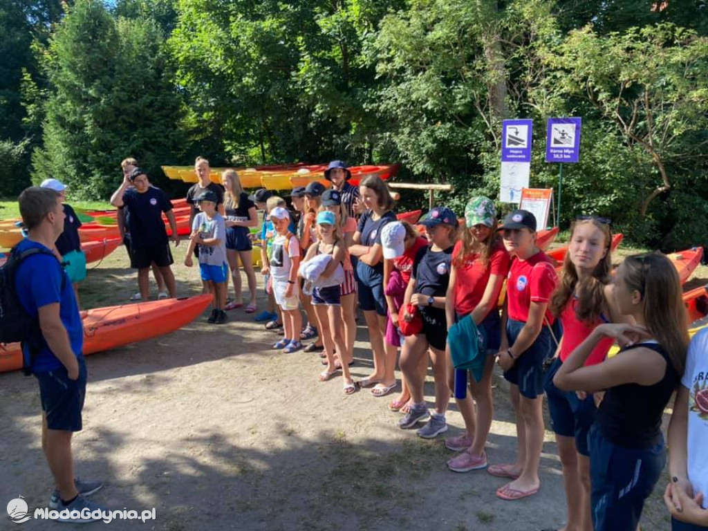 KS Delfin - obóz sportowy Garczyn 2020