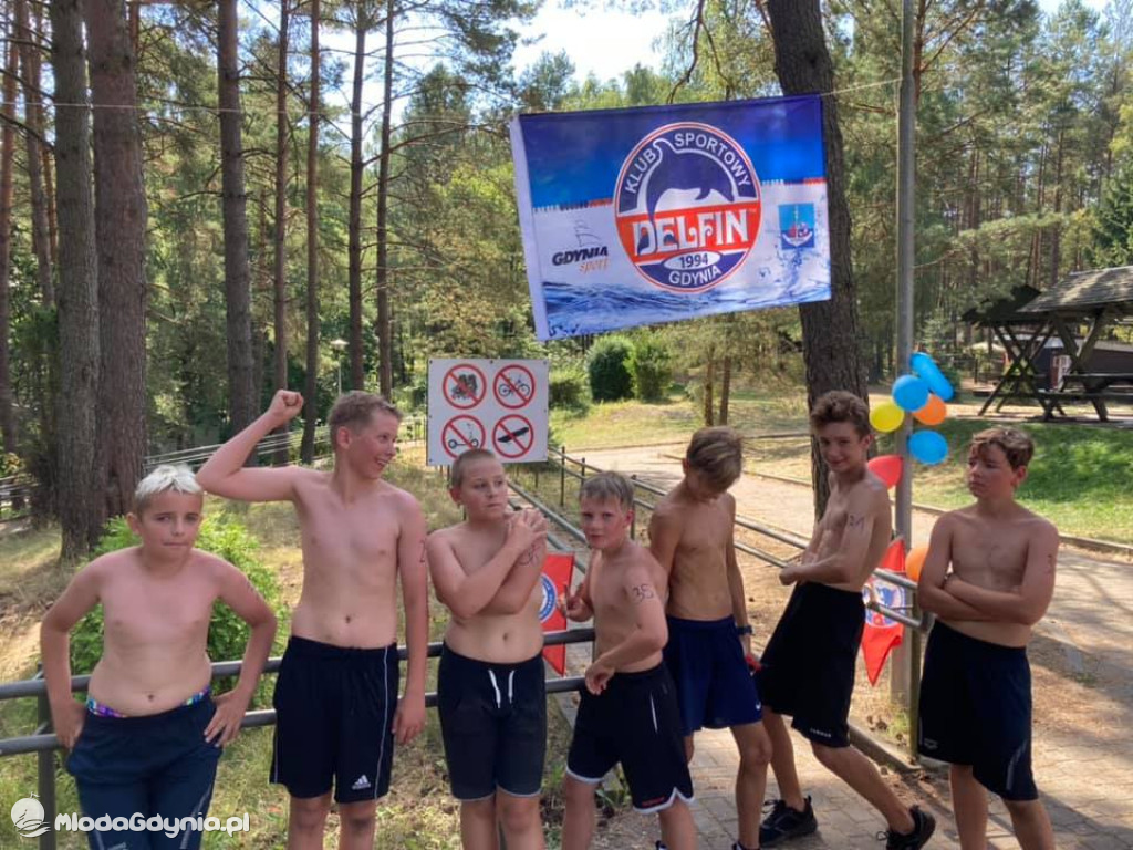 KS Delfin - obóz sportowy Garczyn 2020