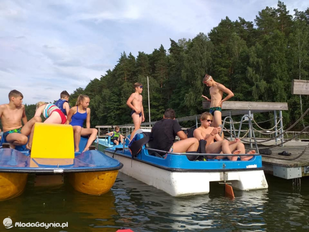 KS Delfin - obóz sportowy Garczyn 2020