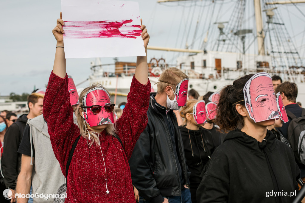 Gdynia solidarna z Białorusią