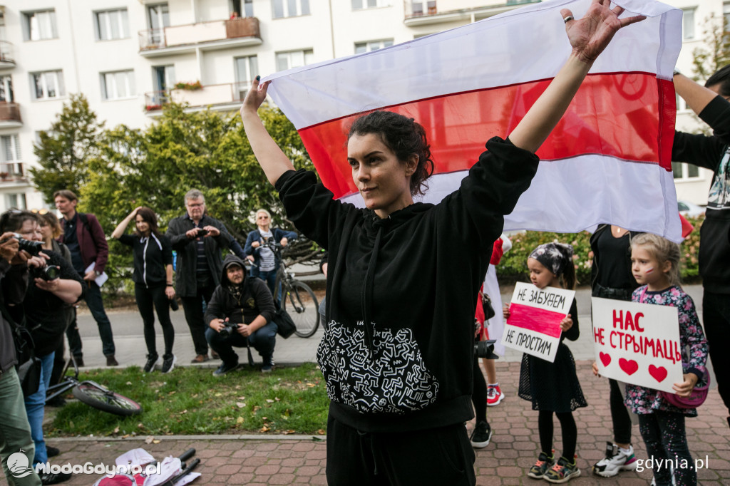 Gdynia solidarna z Białorusią