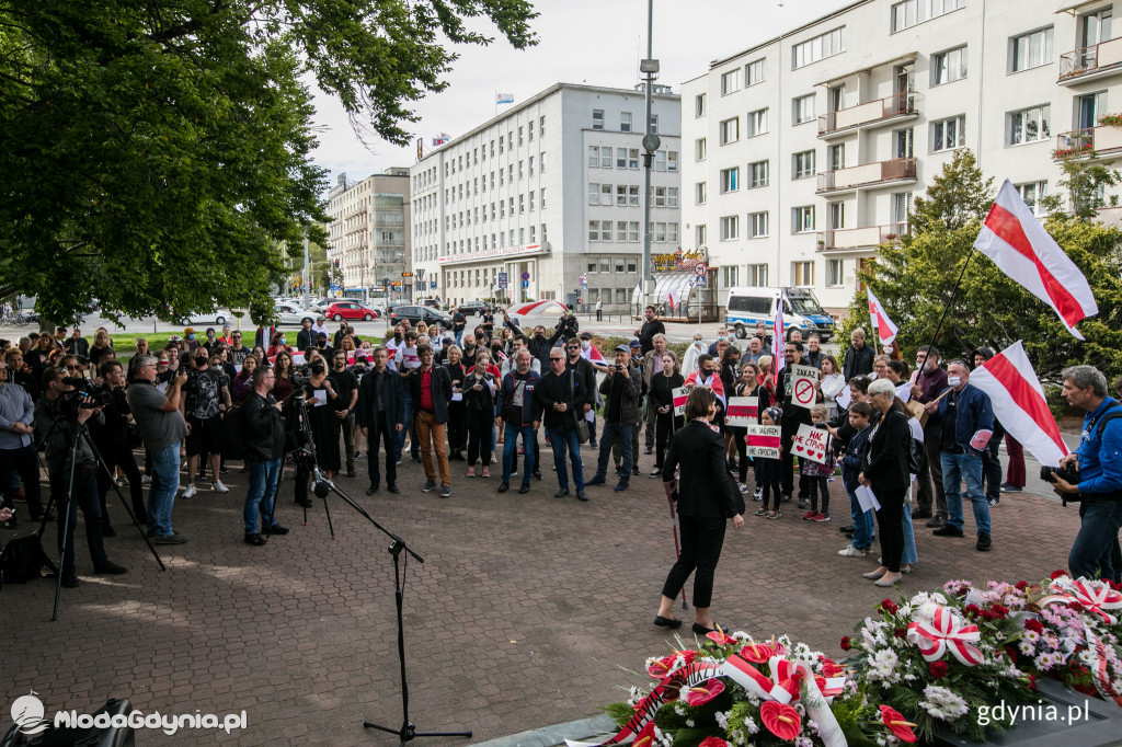 Gdynia solidarna z Białorusią
