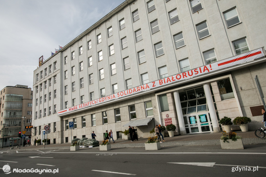 Gdynia solidarna z Białorusią