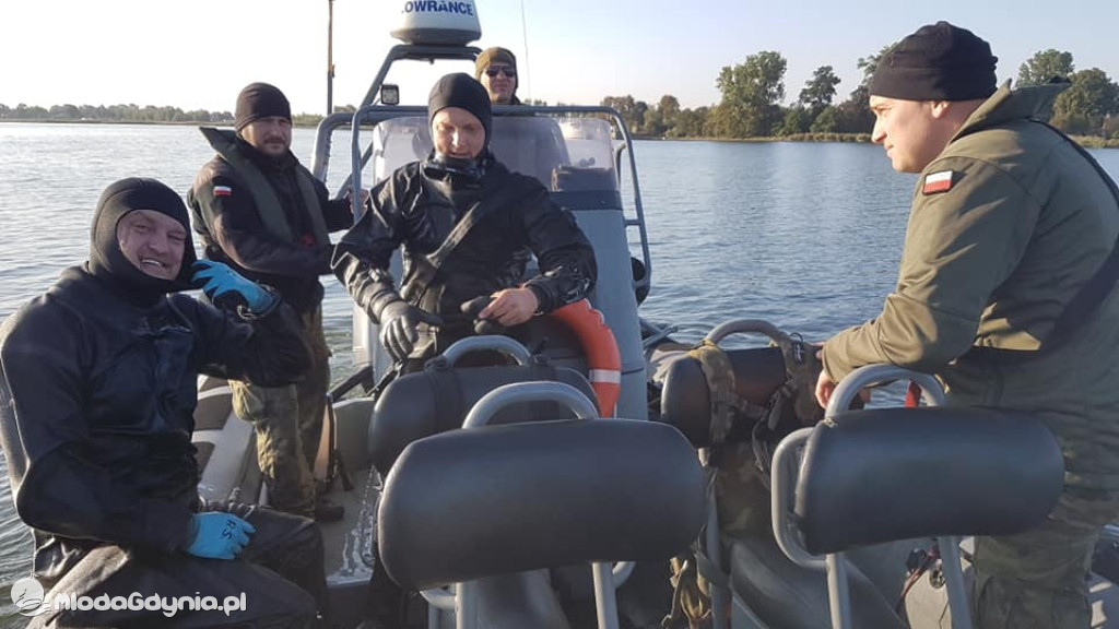 Usunięcie min z Wisły Śmiałej