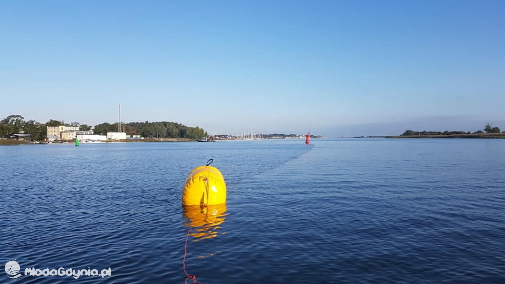 Usunięcie min z Wisły Śmiałej