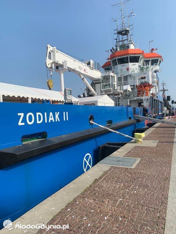 Zodiak II - chrzest w Gdyni