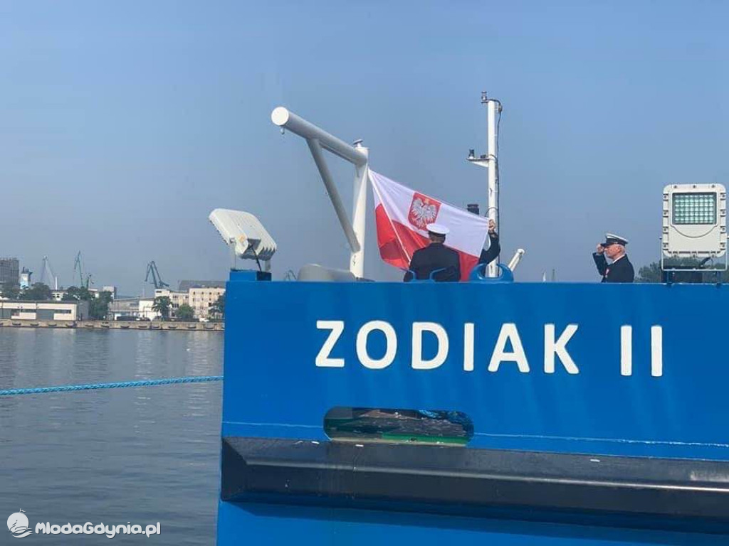 Zodiak II - chrzest w Gdyni