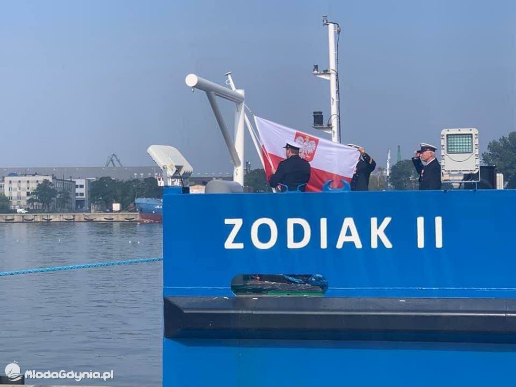 Zodiak II - chrzest w Gdyni