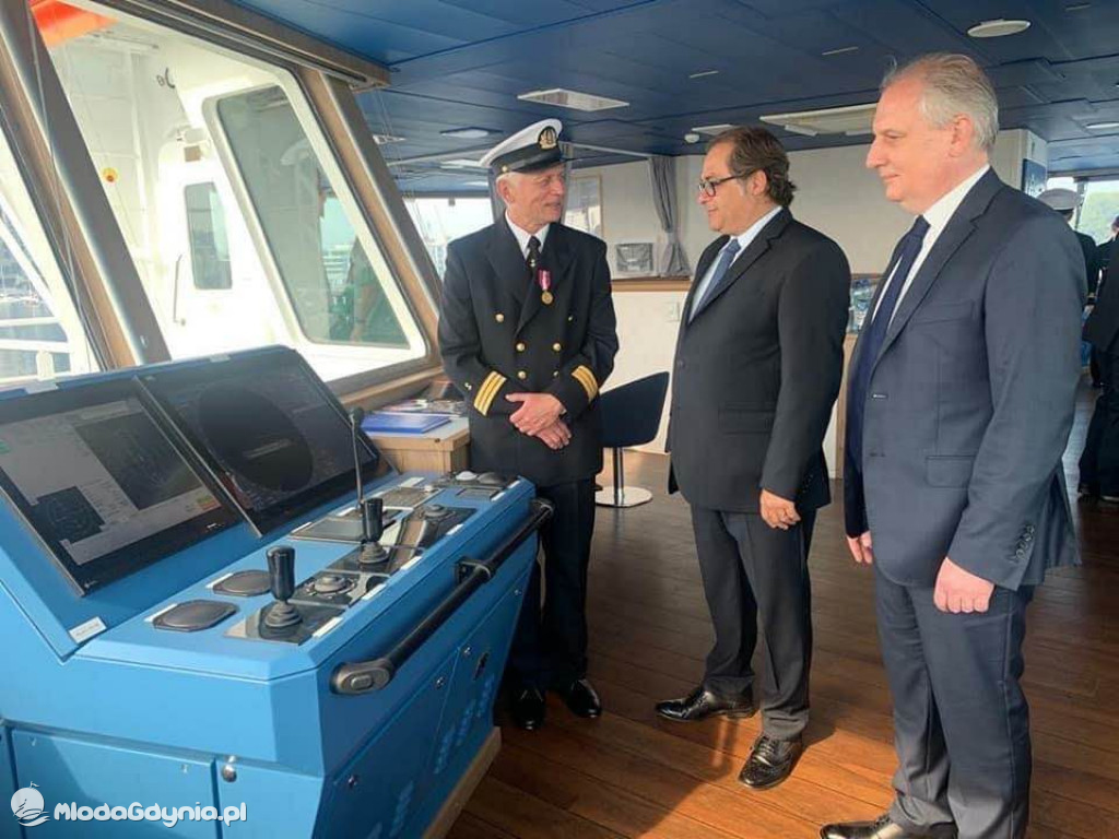 Zodiak II - chrzest w Gdyni