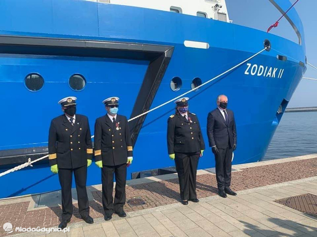 Zodiak II - chrzest w Gdyni